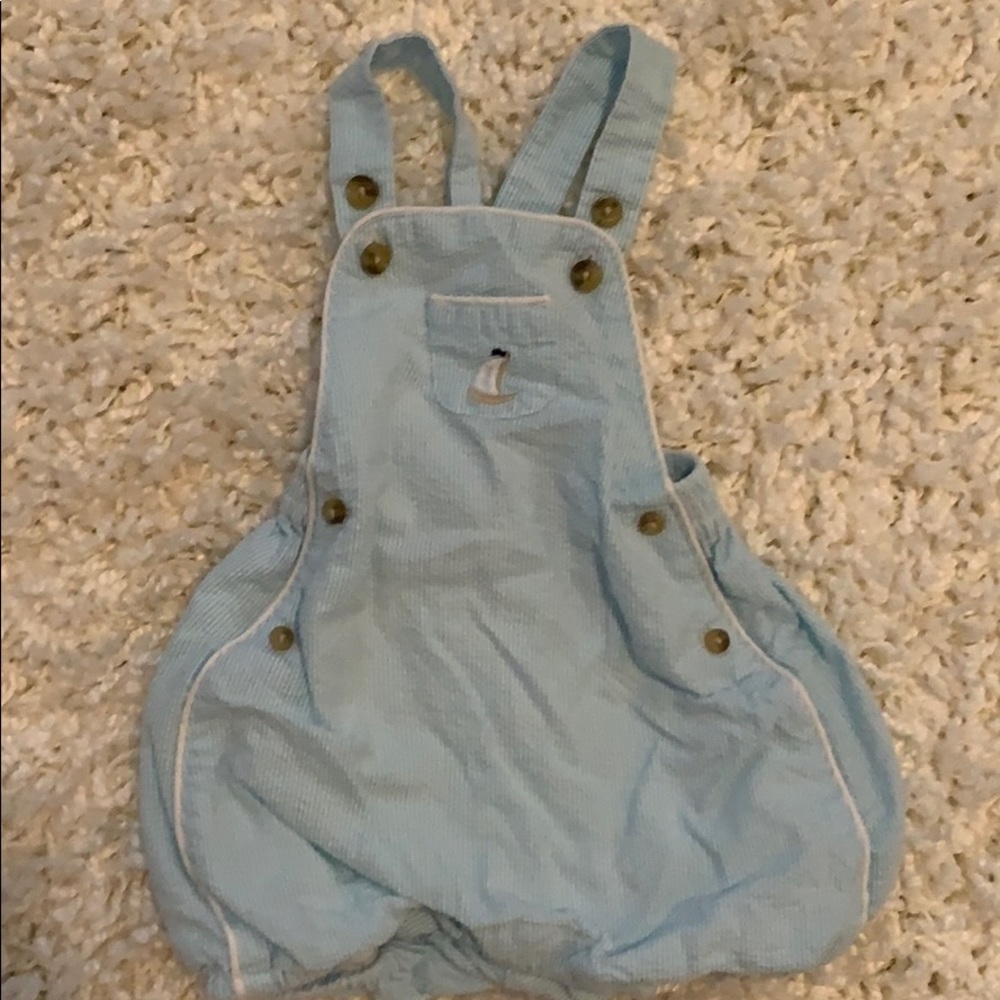 Janie and Jack Baby Boy Overalls